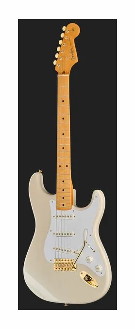 Fender Ltd Vintera III L50s Strat WBL, cuerpo y acabado en primer plano