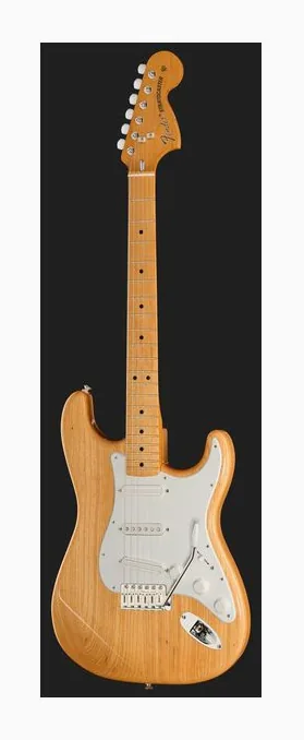 Fender Mark Speer Strat MN NAT, perfil lateral del cuerpo