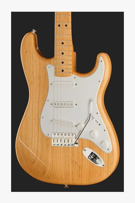 Fender Mark Speer Strat MN NAT, mástil y diapasón vistos de lado