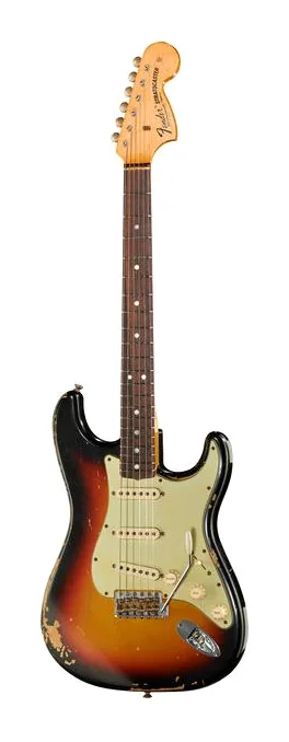 Fender Michael Landau 68 RelicStratSB fotografiado de frente
