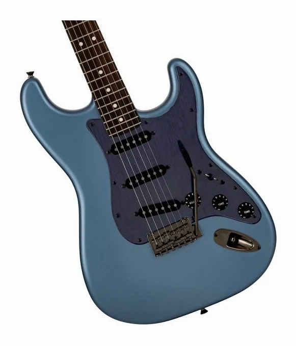 Fender MIJ Hybrid II Jazzmaster MIR, mástil y diapasón vistos de lado