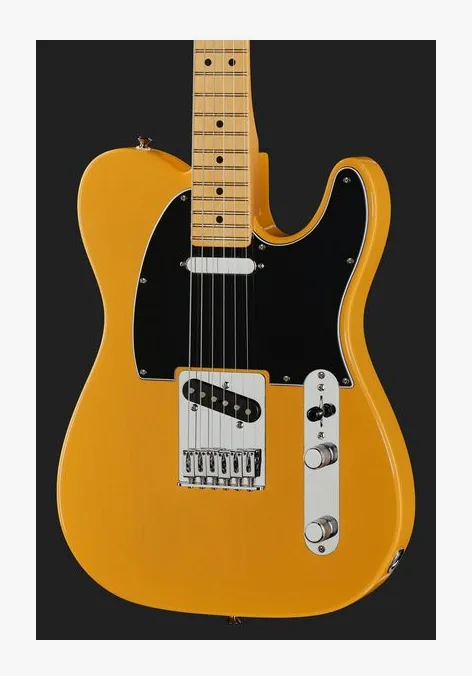 Fender Player II Tele MN 3TS, cuerpo y acabado en primer plano