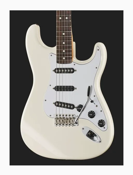 Fender Ritchie Blackmore Strat, curvas del cuerpo vistas desde arriba