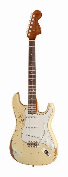 Fender Roasted Pro Hvy Relic CAR fotografiado de frente
