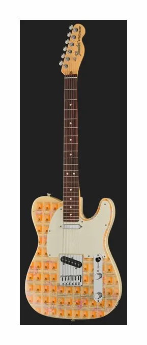 Fender Stamp Collection Tele Macedon, perfil lateral del cuerpo