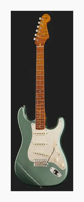 Fender Strat Roasted Dual-Mag OW LTD, selector de pastillas y jack de salida