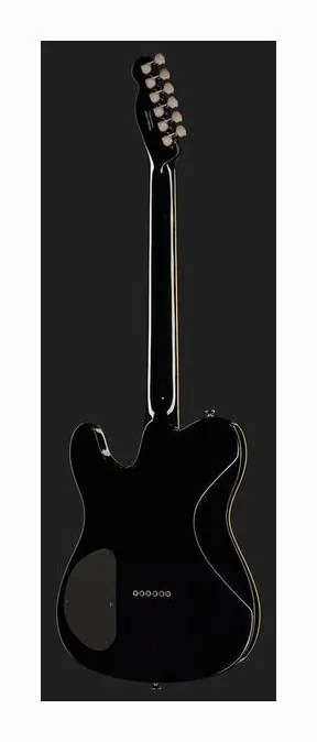 Fender Telecaster Custom FMT HH BCBIL, curvas del cuerpo vistas desde arriba