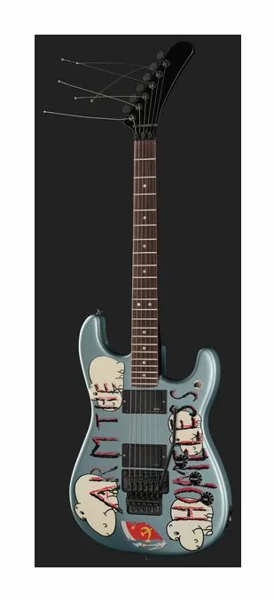 Fender Tom Morello Arm The Homeless, perfil lateral del cuerpo