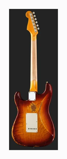 Fender Troposphere Strat TSB, vista trasera del cuerpo