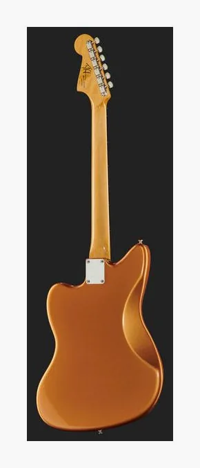 Fender Troy V Leeuwen Jazzmaster MN, cejuela y primeras posiciones del diapasón
