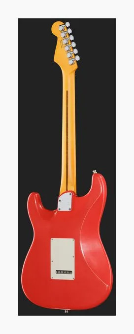 Fender Ultra Luxe 50s Strat MN 3TSB, mástil y diapasón vistos de lado