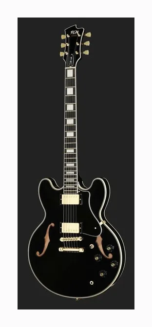 FGN Masterfield Semi Custom HH BK, mástil y diapasón vistos de lado