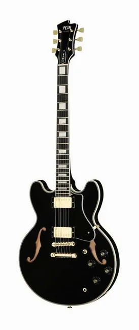 FGN Masterfield Semi Custom HH BK encuadrado de frente sobre fondo neutro