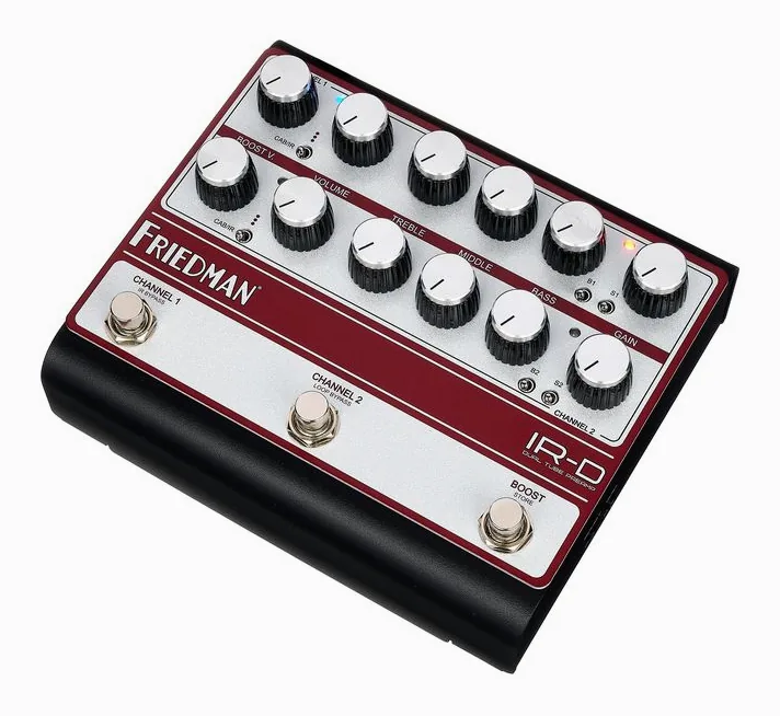 Friedman IR-D Black/Silver/Red LTD, esquina del mueble