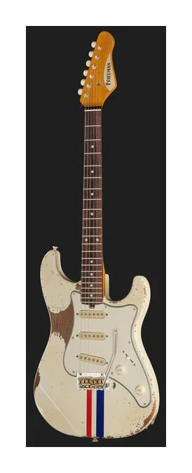 Friedman Vintage-S AMRTN-TTK-DNQ52-FC, vista trasera del cuerpo