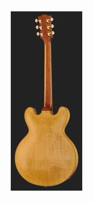 Gibson 1959 ES-355 Reissue EB ULA, curvas del cuerpo vistas desde arriba