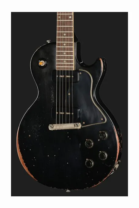Gibson 57 Les Paul Special EB UHA CS, puente y clavijeros de afinación