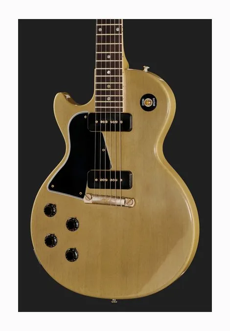 Gibson 57 LP Junior SC TV Yellow HA, puente y clavijeros de afinación