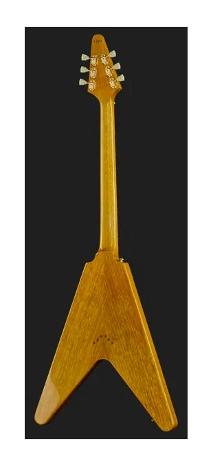 Gibson 58 Korina Flying V BG VOS, puente y clavijeros de afinación