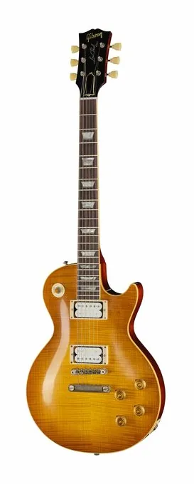 Gibson 59 LP Standard HPT Amber B #1 visto de frente