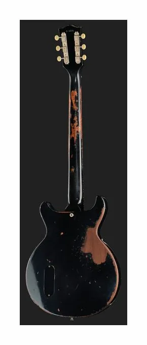 Gibson 60 Junior DC Ebony UHA, mástil y diapasón vistos de lado