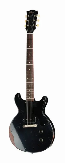 Gibson 60 Junior DC Ebony UHA visto de frente