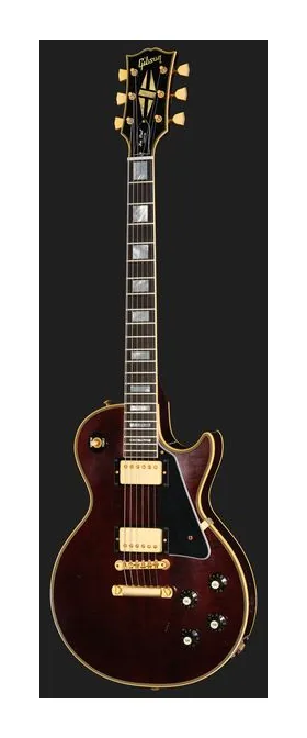 Gibson 64 Les Paul Custom Dark WN LA, mástil y diapasón vistos de lado