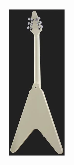 Gibson 70s Flying V Antique Natural, selector de pastillas y jack de salida