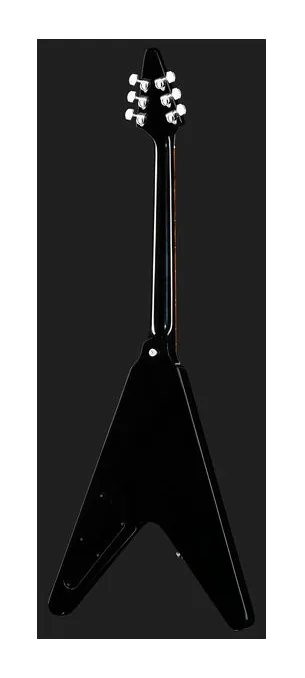 Gibson 80s Flying V Ebony, selector de pastillas y jack de salida