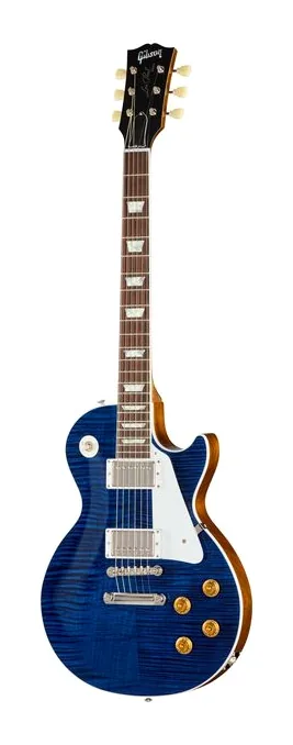 Gibson Custom Les Paul Standard TB encuadrado de frente sobre fondo neutro