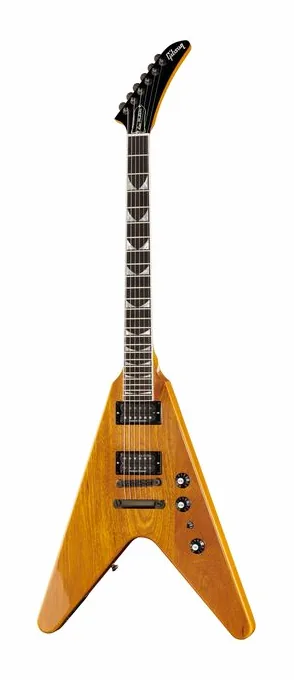 Gibson Dave Mustaine Flying V AN en primer plano frontal