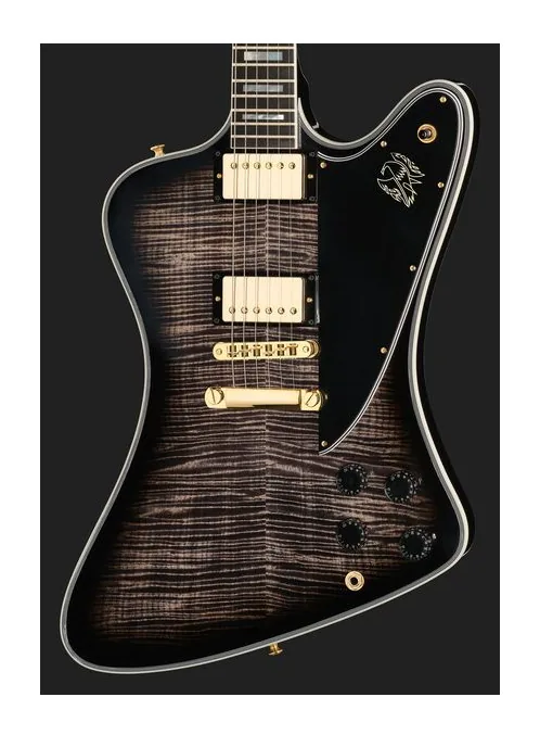 Gibson Firebird AAA Maple Cobraburst, perfil lateral del cuerpo