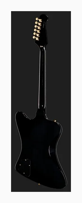 Gibson Firebird Custom Ebony, pala con clavijeros y logotipo