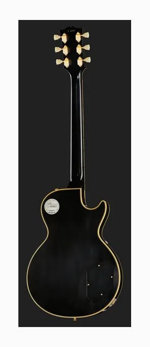 Gibson LP 57 Custom 3PU Bigsby VOS, pala con clavijeros y logotipo