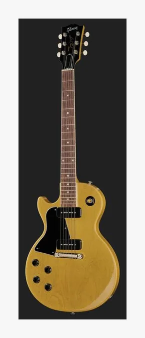 Gibson LP Special SC TV Yellow LH, perfil lateral del cuerpo