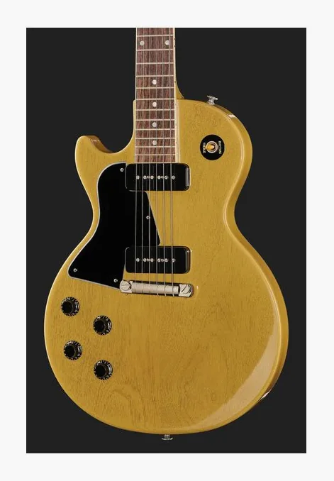 Gibson LP Special SC TV Yellow LH, vista trasera del cuerpo