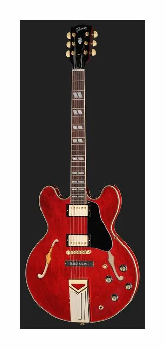 Gibson Marcus King ES-345 Sixties Ch., pastillas y mandos de control