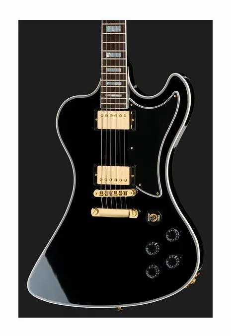 Gibson RD Custom Ebony, perfil lateral del cuerpo