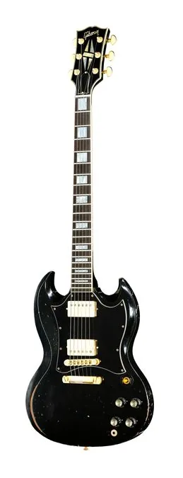 Gibson SC Custom EB Batwing HA CS visto de frente