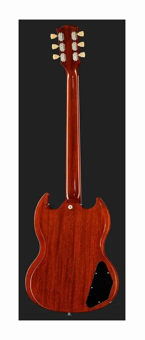 Gibson SG ´61 Standard VC LH, cuerpo y acabado en primer plano