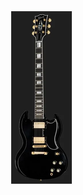 Gibson SG Custom EB GH, cejuela y primeras posiciones del diapasón