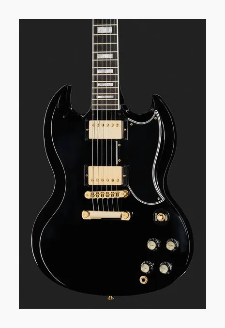 Gibson SG Custom EB GH, mástil y diapasón vistos de lado
