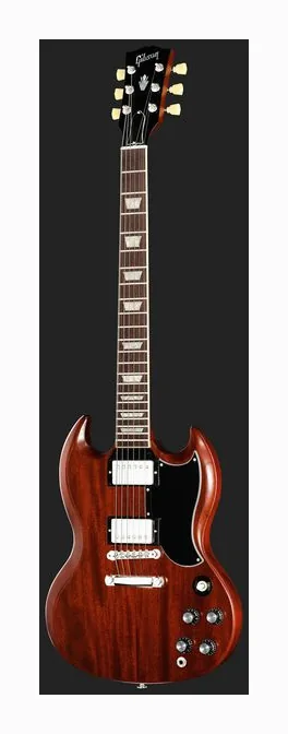 Gibson SG Standard ´64 Maestro CH VOS, mástil y diapasón vistos de lado