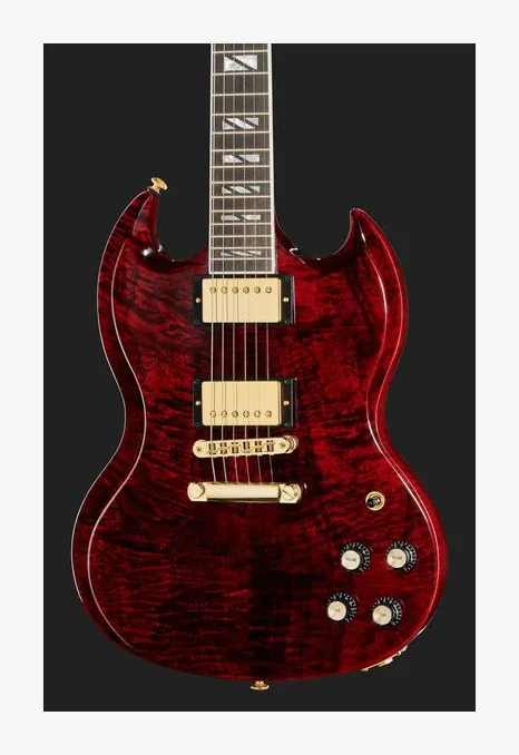 Gibson SG Supreme Ebony, pastillas y mandos de control