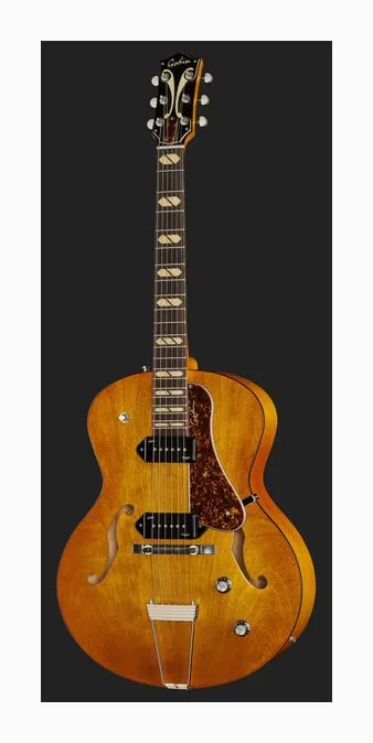 Godin 5th Ave Kingpin II VB, curvas del cuerpo vistas desde arriba