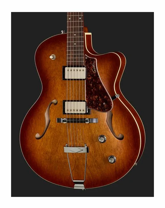 Godin 5th Ave Kingpin II VB, cejuela y primeras posiciones del diapasón