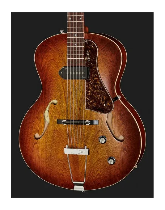 Godin 5th Avenue Kingpin Cognacburst, vista trasera del cuerpo