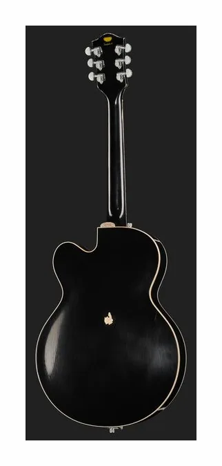 Gretsch 6120CST 59 Black Paisley Relic, pala con clavijeros y logotipo