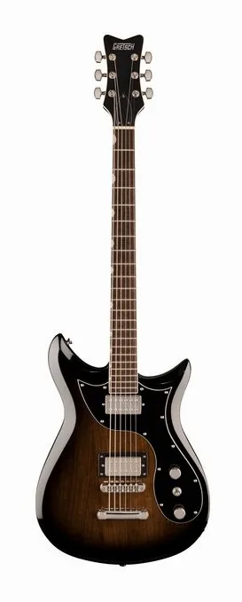 Gretsch EMTC CVT Baritone BRSTL FOG fotografiado de frente