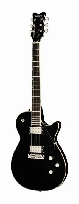Gretsch EMTC Premier Jet ONYX STRM encuadrado de frente sobre fondo neutro